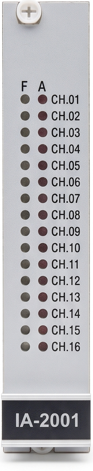 Monitoring Analogue Input Card - IA2001 is just for 4-20mA sensors and detectors as like as Gas Detector and Flame Detector